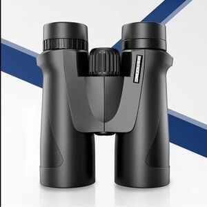Black Binoculars with Center Focus - Binoculars 12X42, 12x Magnification